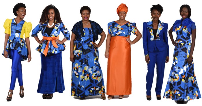 African style of dressing